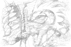 69 versteckte Zartheit 2024, 59,4x84,1 cm